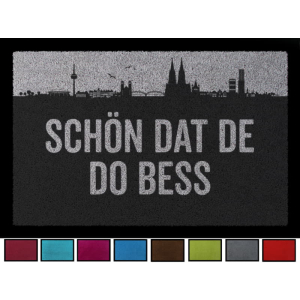 FUSSMATTE Geschenk SCHÖN DAT DE DO BESS Köln...