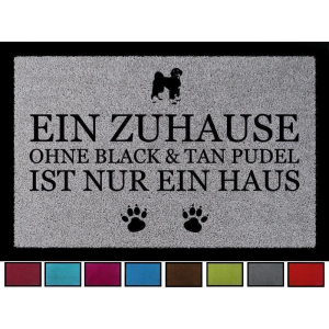 TÜRMATTE Fußmatte EIN ZUHAUSE OHNE [ BLACK...