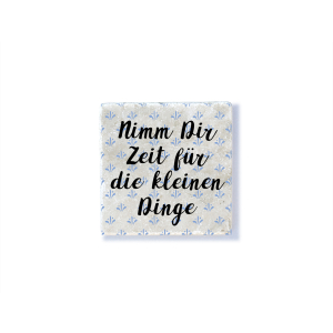 Interluxe Marmor Magnet - Nimm Dir Zeit f&uuml;r die...