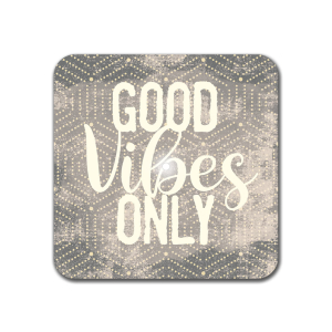 Interluxe LED Untersetzer - Good vibes only punkte -...