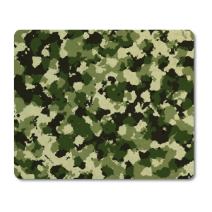 Schilderk&ouml;nig Mauspad 23x19 cm - Camouflage Green -...