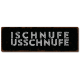 Interluxe Metallschild - Ischnufe Usschnufe - lustiges Schild auf Schweizerdeutsch Schwiizerd&uuml;tsch