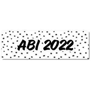 Interluxe Metallschild - Abi 2022 - Geschenk für...