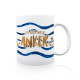 Interluxe Tasse Kaffeebecher - Du bist mein Anker Maritim - Tasse als Geschenk Teetasse Kaffeetasse Bürotasse Strand Meer Küste Nordsee Ostsee