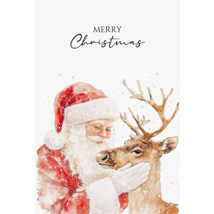 Interluxe Karte Mini-Artprint - Merry Christmas