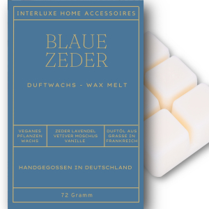 Interluxe Duftwachs - Blaue Zeder