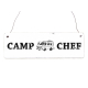 Vintage Shabby Türschild Holzschild CAMP CHEF Geschenk Camper Camping