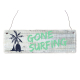 Holzschild Shabby Vintage Retro GONE SURFING &quot;2&quot; Strand See Meer Geschenk Surfer