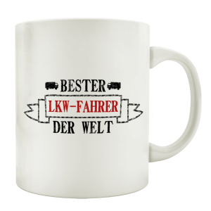 TASSE Kaffeebecher BESTER LKW-FAHRER Geschenk Spruch...